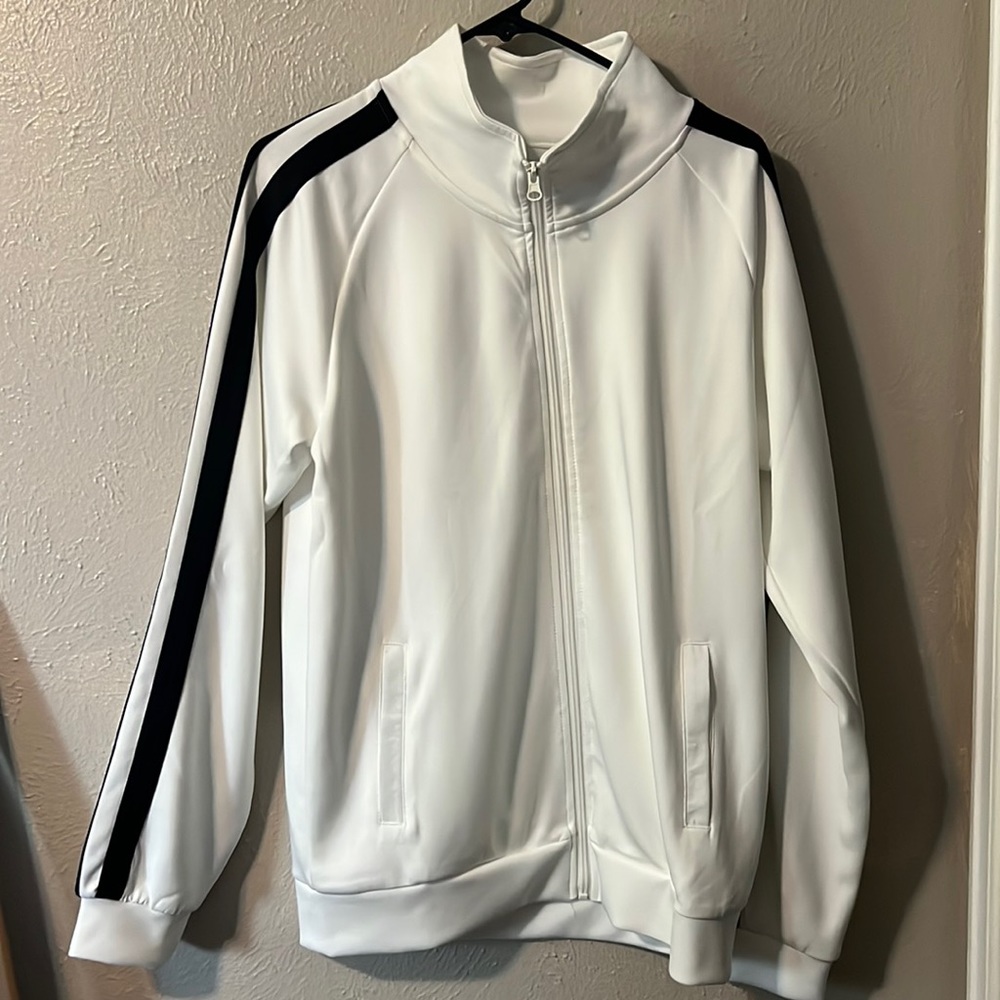 White track jacket size M